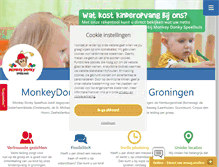 Tablet Screenshot of monkeydonky.nl